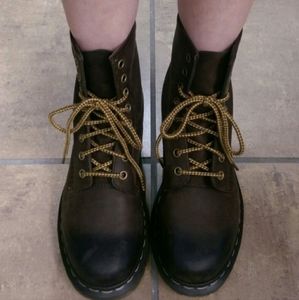 Brown Leather Dr. Martens